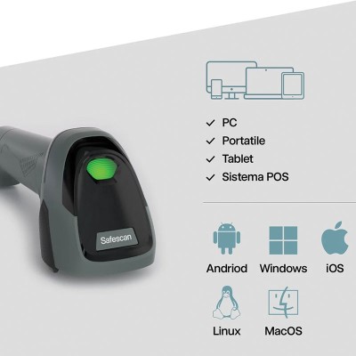 Scanner Codici a Barre Safescan 310-W – Rapido e Preciso