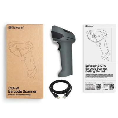 Scanner Codici a Barre Safescan 310-W – Rapido e Preciso