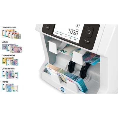 Safescan 2985-SC - Conta e Verifica Banconote