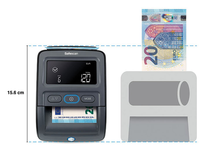 Verificatore di Banconote Safescan 155-S-2v
